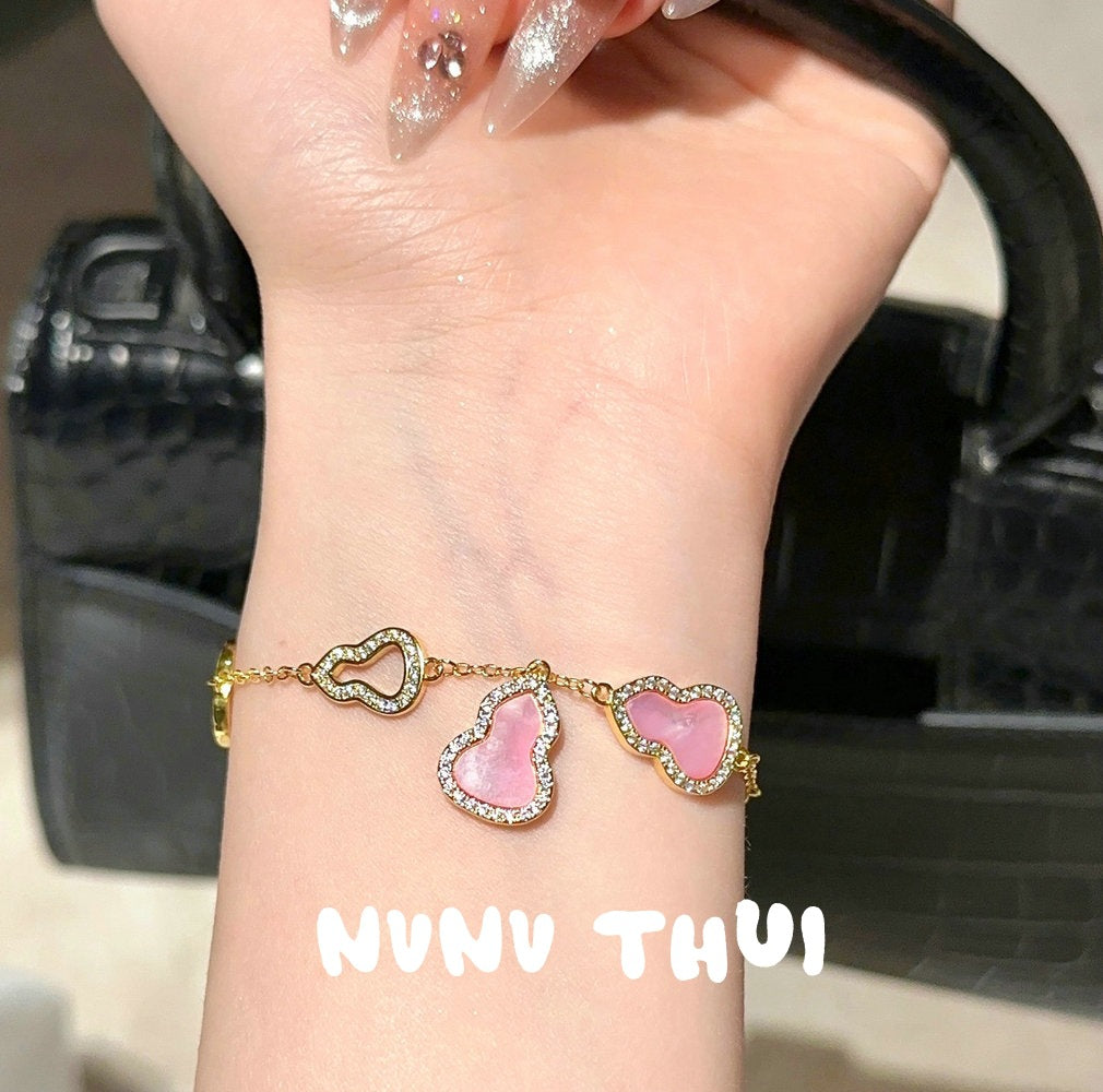 "Fu Lu" Lucky Gourd Blessing Bracelet
