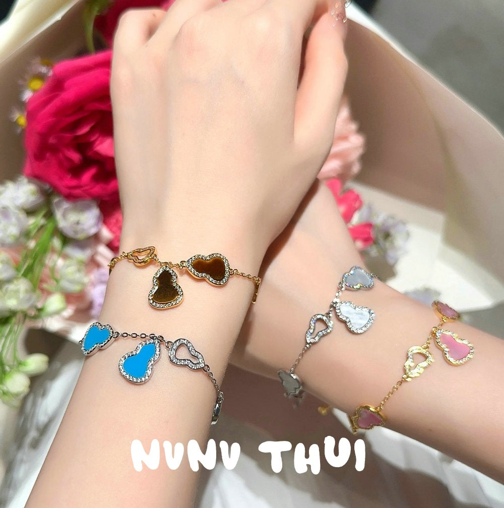 "Fu Lu" Lucky Gourd Blessing Bracelet