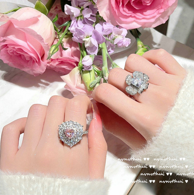 Miss Alice Floral Gemstone Ring