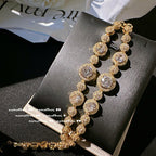 579Y Dreamland Bubble Layered Zirconia Bracelet