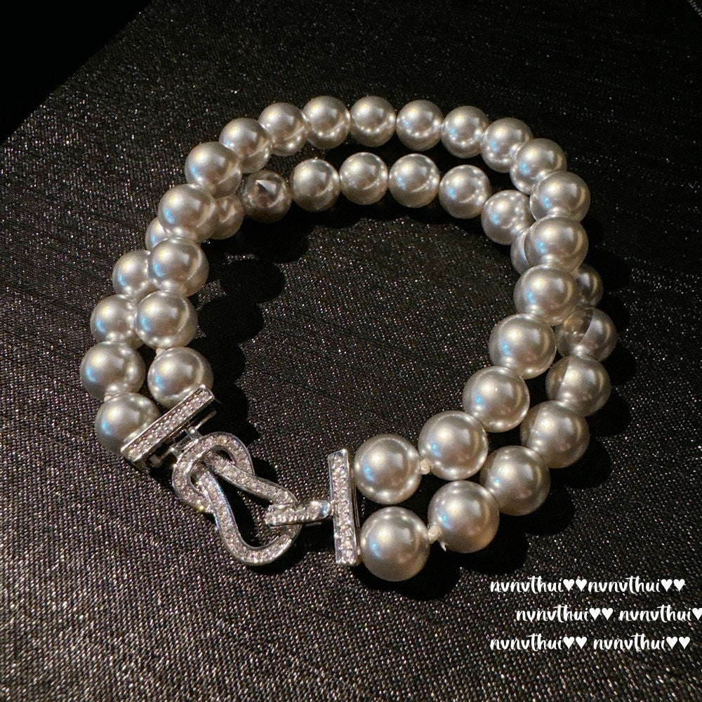363XZ Mermaid Tear True Multi Color Pearl Necklace