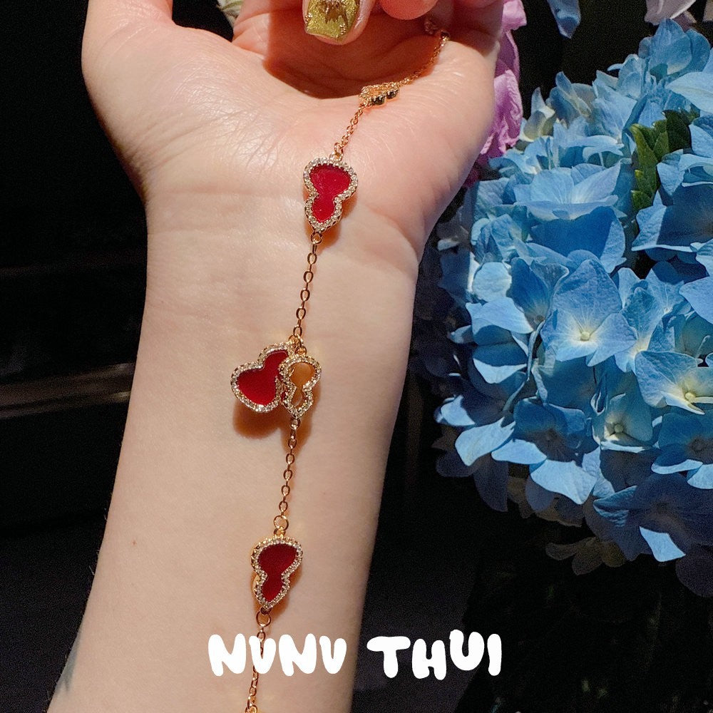 "Fu Lu" Lucky Gourd Blessing Bracelet