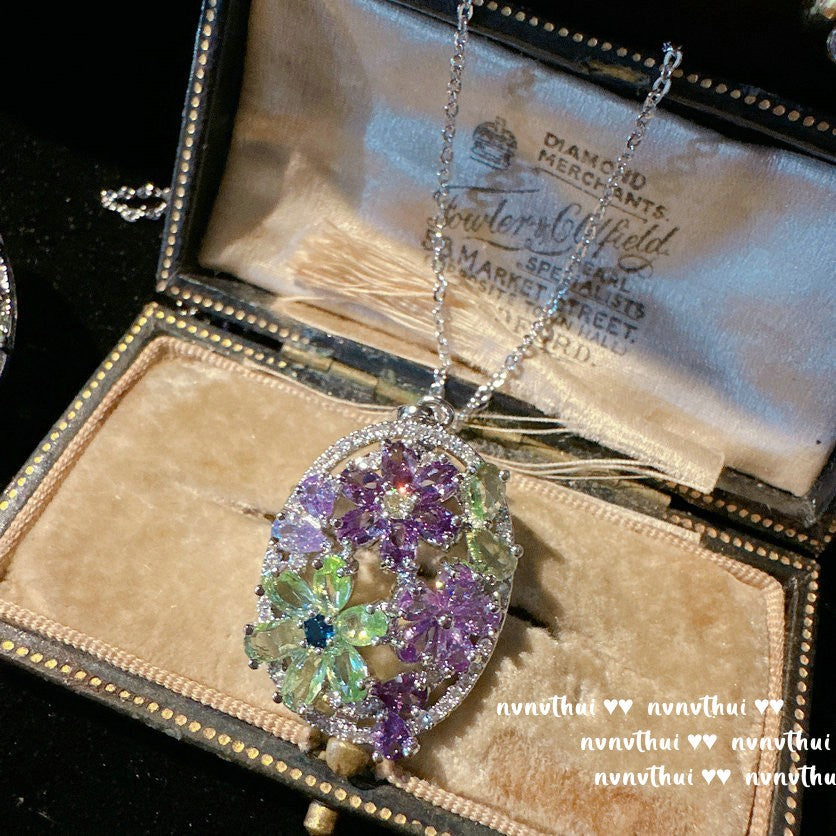 Marguerite Sunflower Gemstone Earrings