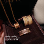 424JP Filigree Wind-Rain Bridge Necklace