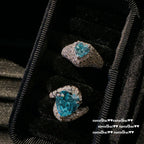 809ZZ Sri Lankan Blue Heart Gemstone Ring