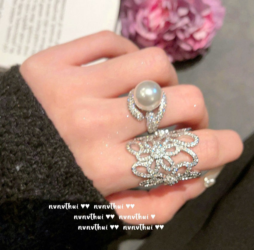 Miss Alice Floral Gemstone Ring
