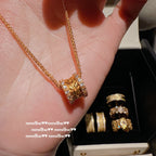 424JP Filigree Wind-Rain Bridge Necklace