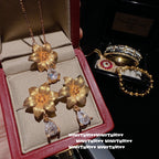 Lily Goddess Waterdrop Jewelry Set