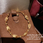 512QIP 'Hefty Gold Nugget' Bracelet