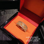 Italian Retro Brushed Gemstone Pigeon Egg Ring