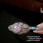 756S Hot Pink Serpent Shimmering Necklace