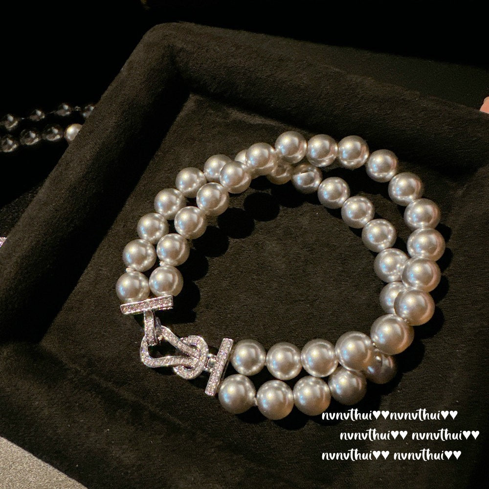 363XZ Mermaid Tear True Multi Color Pearl Necklace