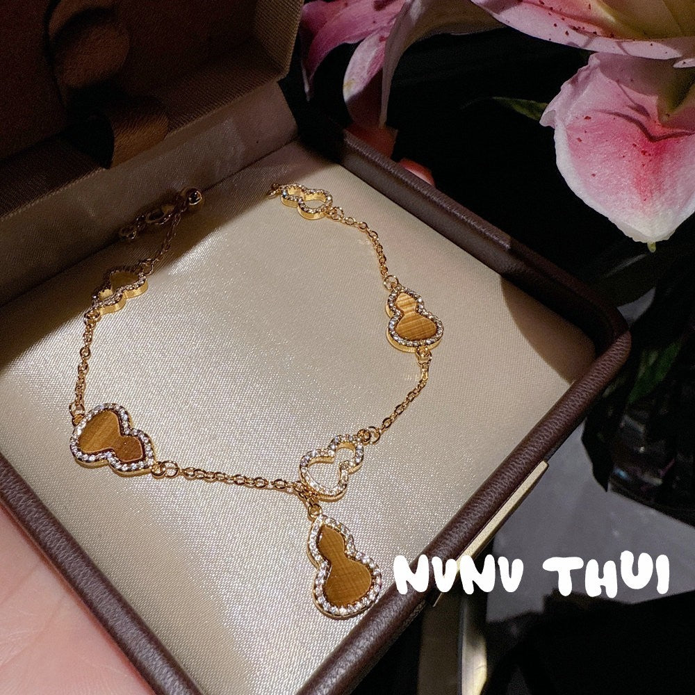 "Fu Lu" Lucky Gourd Blessing Bracelet