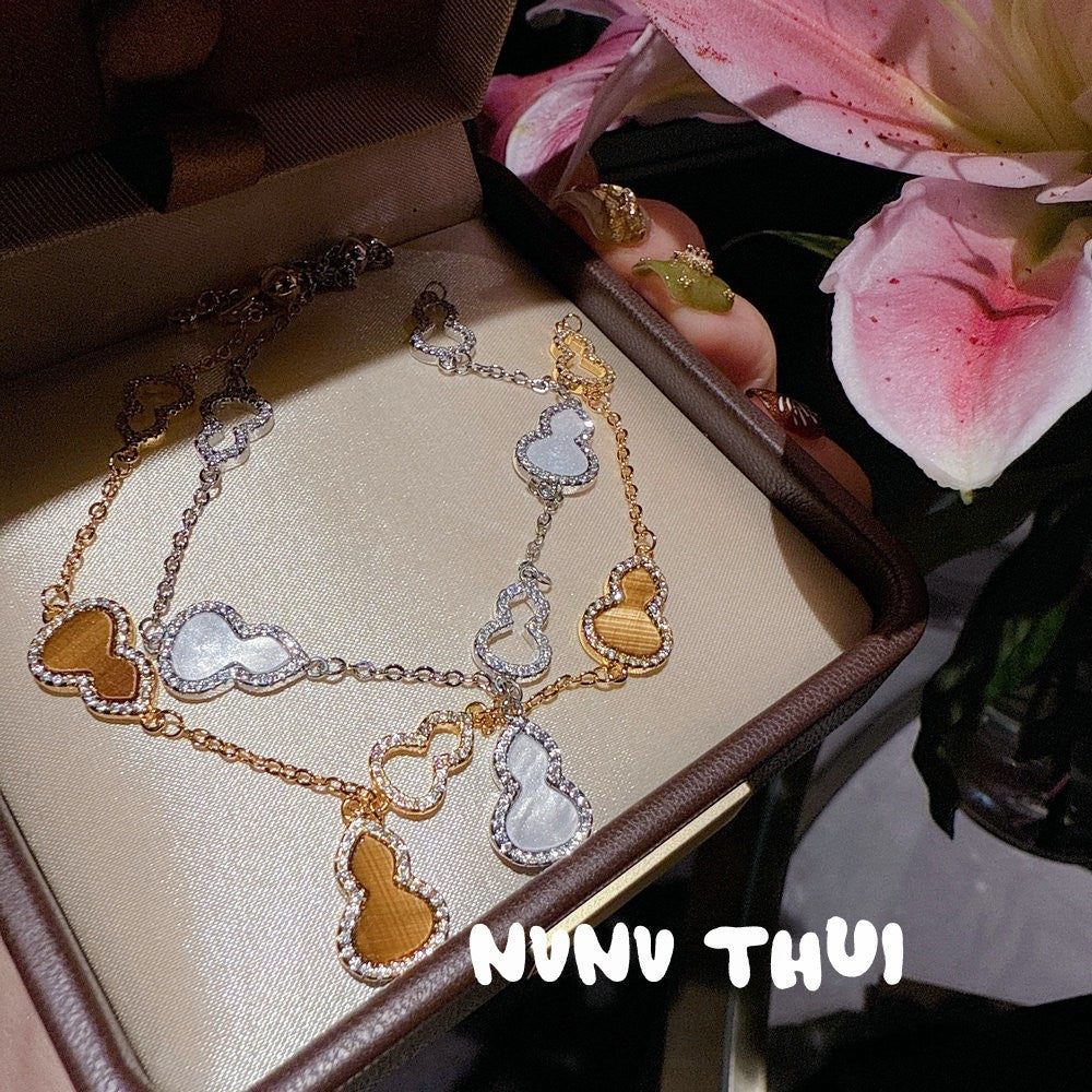 "Fu Lu" Lucky Gourd Blessing Bracelet
