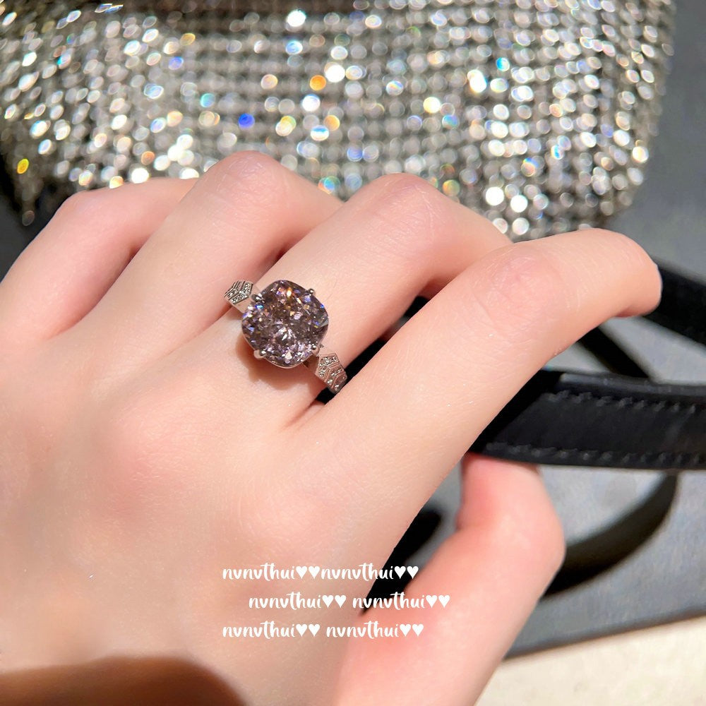 309ZZ Withered Rose Zircon Adjustable Ring
