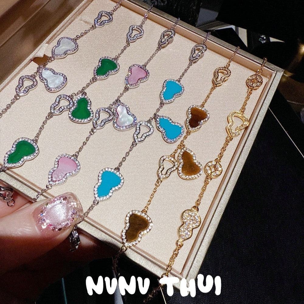 "Fu Lu" Lucky Gourd Blessing Bracelet