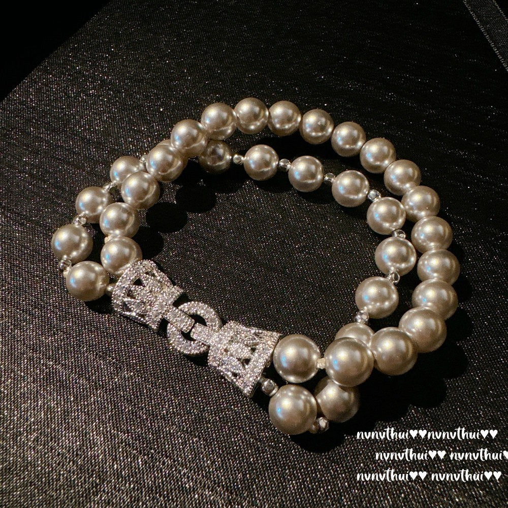 363XZ Mermaid Tear True Multi Color Pearl Necklace