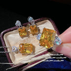 3276NV Sunset Yellow Rectangular Zirconia 3-Piece Set