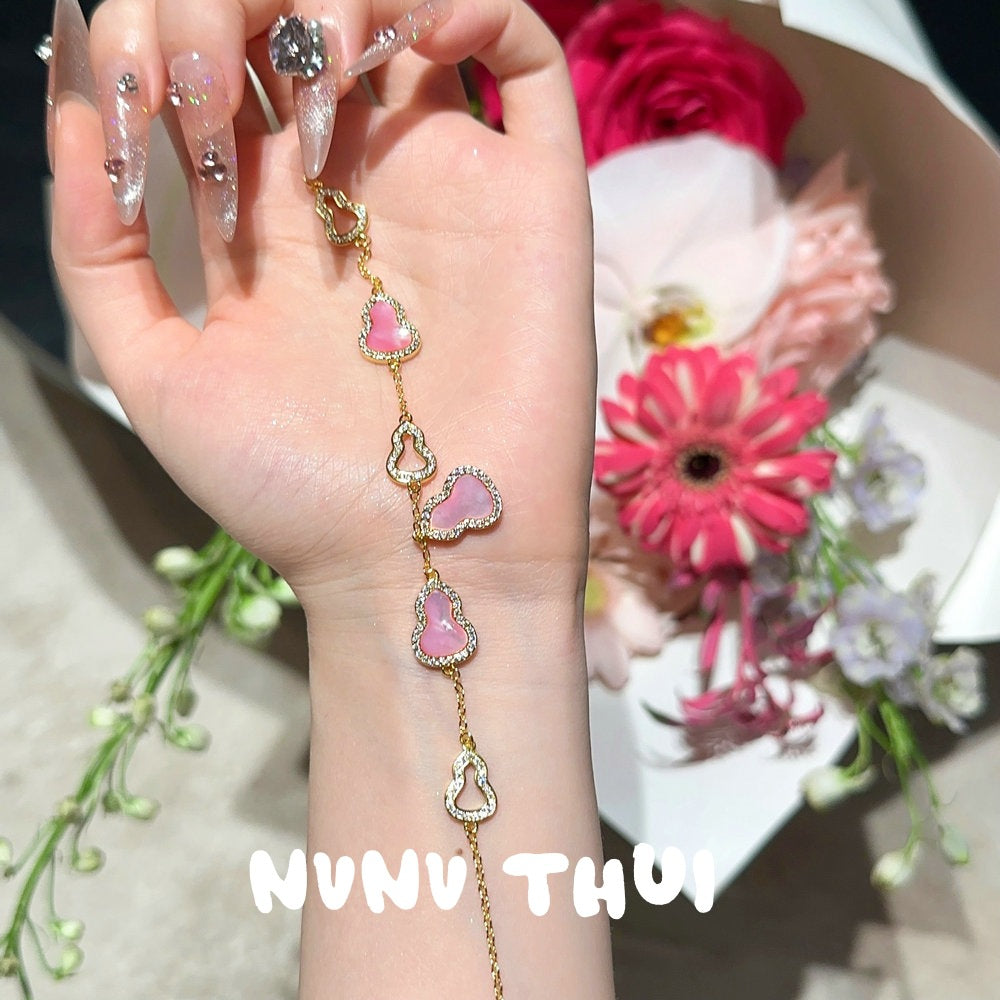 "Fu Lu" Lucky Gourd Blessing Bracelet