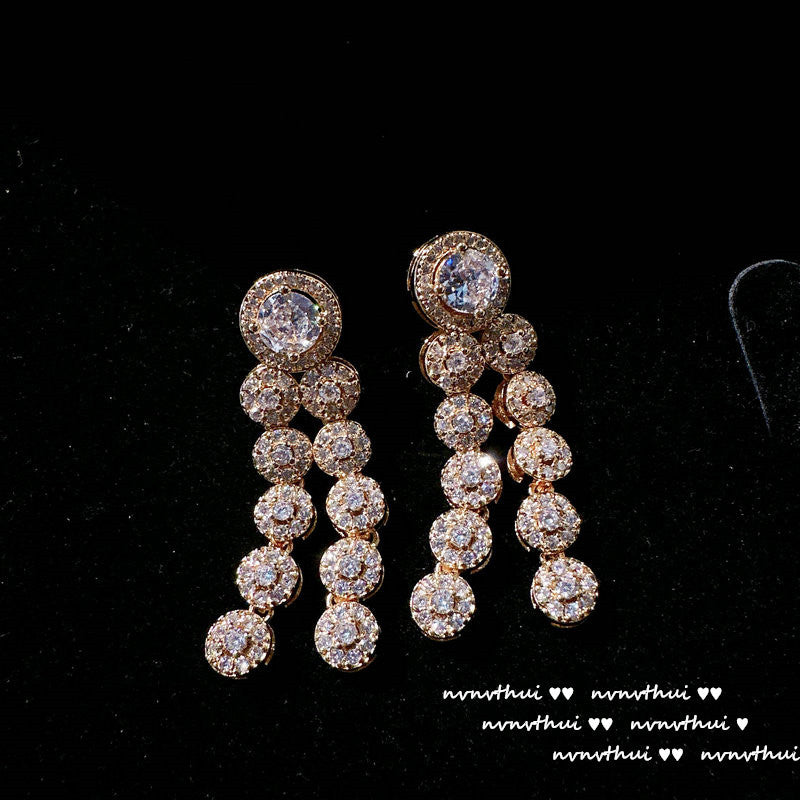 579Y Dreamland Bubble Fringe Earrings