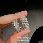 Italian Vintage Arc-Shaped Milky Way Gemstone Ring